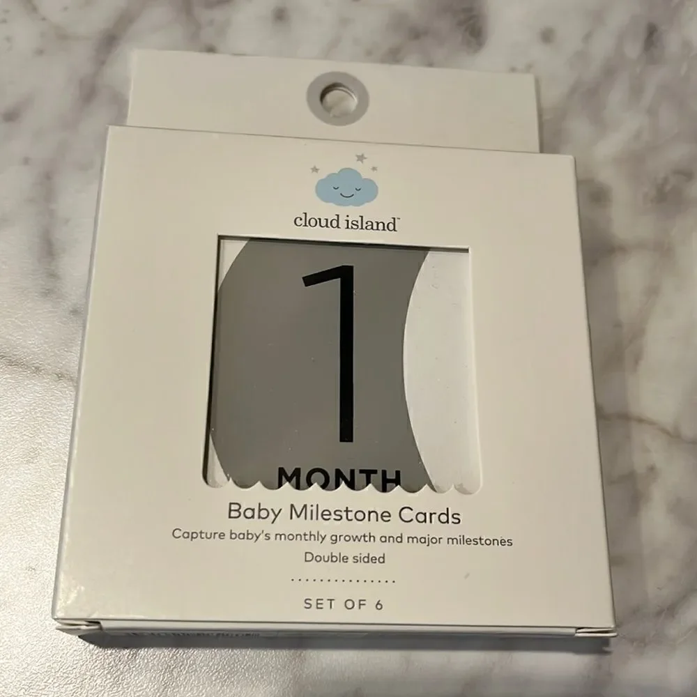 Baby Milestone Cards